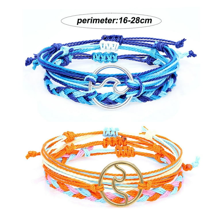 Braided 2024 beach bracelets