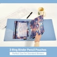 thumbnail image 5 of Wobogo Winter Baby Seal Pencil Pouch with 3 Ring Binder Holes Set of 2 for Learning Tools, 5 of 6