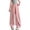 Pink#9527, variant on Girls Baggy Sweatpants Wide Leg Jogger Pants for Kids Trendy Elastic Waist Drawstring Glitter Graphic Athletic Trousers With Pockets