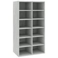 thumbnail image 6 of vidaXL Shoe Cubby Shoe Cabinet with 12 Compartments Shoe Organizer Holder Rack, 6 of 14