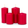 thumbnail image 2 of Bougie Éco Rouge, 2 of 2