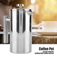 thumbnail image 2 of Ejoyous Double Walled Stainless Steel Coffee Maker French Press Tea Pot with Filter , Coffee French Press, French Press Maker, 2 of 2