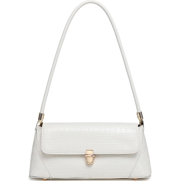 Bolso de hombro WSRYDJDL Bolso vintage retro clásico blanco
