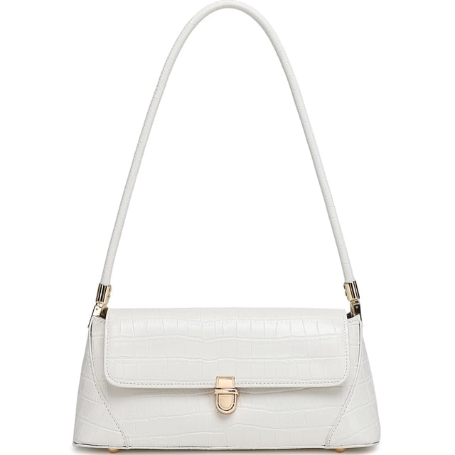 Bolso de hombro WSRYDJDL Bolso vintage retro clásico blanco