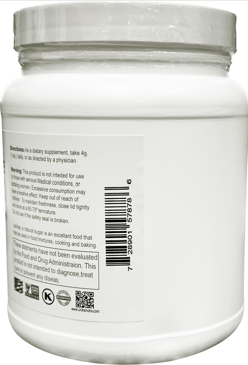 Super Lactose Powder Sugar—Natural Food Stabilizer—Lactose Homebrew in Beer Making—Low Carb Sugar Replacement—Healthy Sweeteners for Cooking & Baking, Sugar Powder Filler