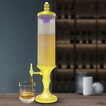3L Draft Beer Tower Dispenser Cold Drink Beverage Beer Tower Home Bar Party Gold