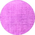 thumbnail image 1 of Ahgly Company Indoor Round Persian Pink Traditional Area Rugs, 6' Round, 1 of 4