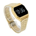 thumbnail image 2 of ROLOJ LED, RELOJ Deportivo Digital Con Pantalla Tactil Conarma Aarma, Cronógrafo, Función de Luz Nocturna, Correa de Acero inoxidable, Para Uso Diario, Reloj, LED, Roloj, 2 of 7