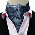 thumbnail image 3 of Cravate Classique Ascot pour Homme en Jacquard Floral Mode Cravate Ascot pour Affaires, 3 of 10
