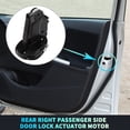 thumbnail image 2 of Motor de actuador de cerradura de puerta eléctrica del lado del pasajero trasero derecho para Honda Pilot 2016-2022 No.72610T5RA31 Negro, 2 of 7