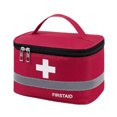thumbnail image 3 of YAOMOBB Travel Rescue Pouch Reinforced Handle First Aid Kit Large Capacity Reflective Strip Oxford Material, 3 of 6