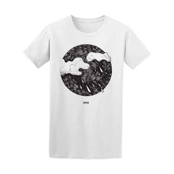 Hipster Night Sky Wirh Clouds Tee Men's -Image by Shutterstock