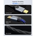 thumbnail image 4 of Cable de conector auxiliar de audio USB C a 3,5 mm ZOOAUX para iPhone iPad, 4 of 8