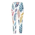 thumbnail image 5 of Capris for Women Loose Summer Print Full Length Pants Lightweight Capri Leggings Plus Size, 5 of 5