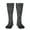 2 Black-2, variant on Dog Paw Print Compression Socks for Both Men And Women for Running, Travel, Flight, Nurse