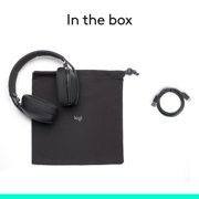 Logitech Zone Vibe 100 Wireless Noise Canceling Over-Ear Headset Graphite 981-001256