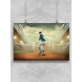 thumbnail image 1 of Baseball Player In Action. Poster -Image by Shutterstock, 1 of 2