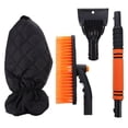 thumbnail image 1 of FONDOTIN Truck Snow Brush Adjustable Multi-purpose Ice Scraping Tool 1 Set, 1 of 8