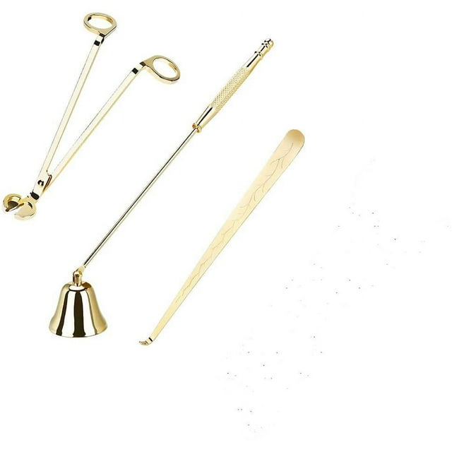 New Designed 3 in 1 Candle Accessory Set with Wick Trimmer, Wick Dipper, Candle Snuffer
