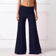 thumbnail image 5 of TaTaai Women's Spring Summer Solid Color Foldable Yoga Pants High Waist Wide Leg Loose Casual Pants Breathable Comfortable Trousers for Daily Sports Gift, 5 of 5