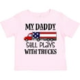 thumbnail image 3 of Inktastic Daddy Plays with Trucks Boys or Girls Toddler T-Shirt, 3 of 5