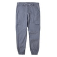 thumbnail image 2 of Men's Trousers High Waist Pull-Out Closure Monochrome Wear-Resistant Pants, 2 of 6