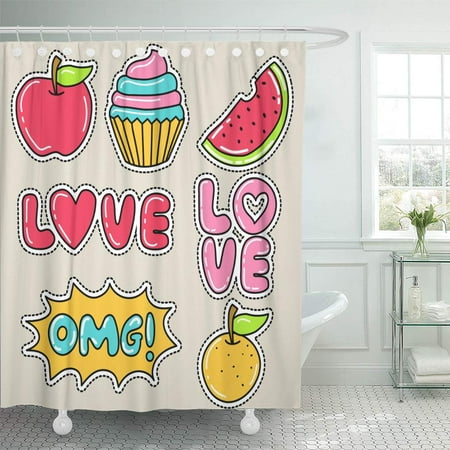 Cynlon Badge Colorful Love Cute Girly Patch Series Applique