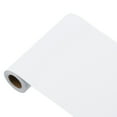thumbnail image 1 of Uxcell 197"x5.9" Papel Tapiz Blanco Puro, Papel Tapiz Autoadhesivo de Pelar y Pegar, Papel Contacto de Color Sólido de Vinilo Decorativo para Cubrir Paredes, 1 of 7