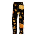 thumbnail image 5 of Satingcolo Men's Halloween Print Pajama Pants,Loose Fit Drawstring Halloween Sleepwear Drawstring Loungewear Halloween Gifts for Men, 5 of 6