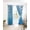 Blue, variant on Teal Coastal Blackout Curtains 39 Inches Long,Thermal Insualted Grommet Curtains & Drapes,Summer Beach Ocean Seawater Nautical Room Darking Curtains for Living Room Bedroom 2 Panels 27.5"W x39"L