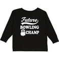 thumbnail image 3 of Inktastic Future Bowling Champ Childs Bowler Boys or Girls Long Sleeve Toddler T-Shirt, 3 of 5