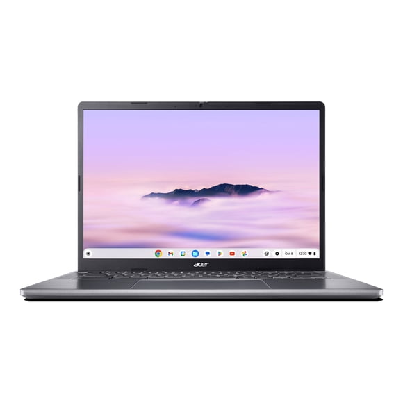 Acer Chromebook Plus 514 CBE574-1T - AMD Ryzen 5 - 7520C / up to 4.3 GHz - Chrome OS - Radeon 610M - 16 GB RAM - 256 GB SSD - 14" IPS touchscreen 1920 x 1200 - 802.11a/b/g/n/ac/ax (Wi-Fi 6E) - steel gray - kbd: US