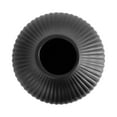 thumbnail image 6 of Better Homes & Gardens Ribbed Ceramic Vase, 2-Piece, Black, 6 of 10