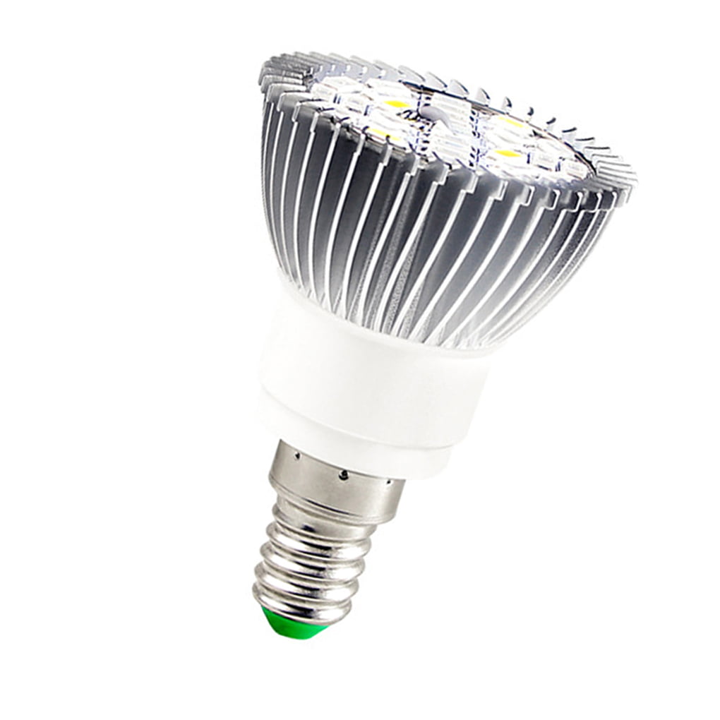 E14-18W LED Grow Light Bulb Plants Growing Lamp for Indoor Seedlings Greenhouse Garden Walmart.com