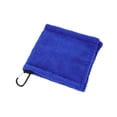 thumbnail image 5 of Unique Bargains 1 Pc Soft Golf Towel with Carabiner Clip 5.51"x5.51" Blue, 5 of 6