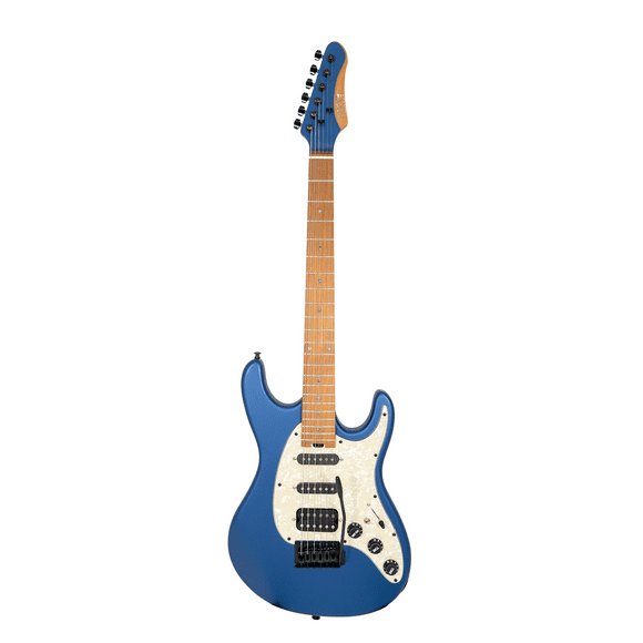 Guitarra Eléctrica Mars Modelo Strat Metallic Finished Azul
