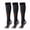 Black Orange, variant on 3 Pairs Medical Sport Compression Socks - 15-20mmhg Graduated Knee-High Support for Men & Women, Ideal for Soccer, Running, and Nurses