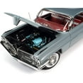 thumbnail image 4 of Autoworld AMM1254 1961 Pontiac Catalina Hardtop Richmond Gray Metallic with Red Interior American Muscle 30th Anniversary 1991-2021 1-18 Scale Diecast Model Car, 4 of 8