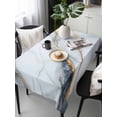 thumbnail image 6 of Gray Marble Table Cloth, Modern Ink Painting Art Abstract Waterproof Tablecloth for Rectangle Tables, Reusable Washable Fabric Table Cover for Restaurant Kitchen Dining Tables 60"x120", 6 of 6
