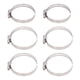 thumbnail image 5 of Abrazaderas De Manguera De Acero Inoxidable, Abrazaderas De Manguera Reciclables Resistentes A La Sal Reutilizables Ajustables Resistentes A La Corrosión De 44-64 Mm 10 Piezas ANGGREK Worm Drive Hose Clamp, 5 of 8