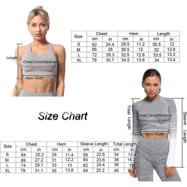 3Pcs Women Yoga Suit Seamless Sportswear Sets Long Sleeve Bra & Pants  Workout Tracksuit Gym Sportswear Leggings High Waisted Yoga Pants Clothes  with