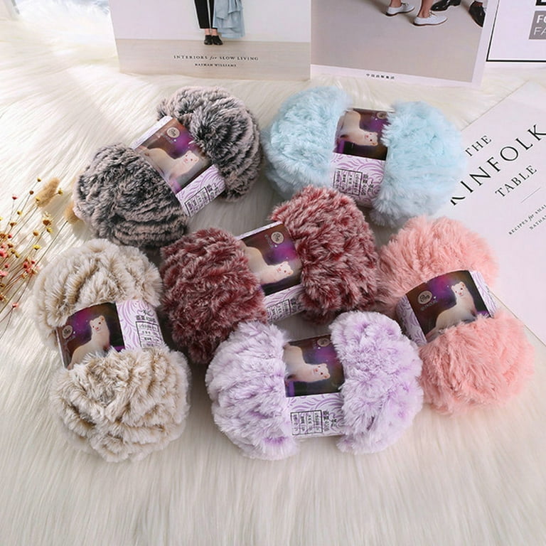 100g/Roll Large Thick Bulky Plush Yarn Knitting Yarn for  Blanket/Sweater/Cardigan/Scarf Wide Threads Hand-knitted Crochet Yarn -  AliExpress