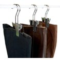 thumbnail image 2 of The Original Boot Hanger - Shoe Storage Space Saver (Set of 3); Boot Hanger, Boot Holder, Boot Clips (Silver), 2 of 3