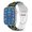 Blue, variant on Waloo Hanukkah Silicones Silicone Band for Apple Watch 44/45/46/49mm - Light Blue