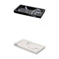 thumbnail image 1 of DOLITY 2x Plateau de Rangement en Résine Fait à la Main pour Baignoire Distributeur pour Mouchoirs Savon Déco Maison, 1 of 6