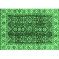 thumbnail image 1 of Ahgly Company Indoor Rectangle Abstract Emerald Green Modern Area Rugs, 3' x 5', 1 of 4