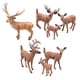 thumbnail image 1 of decoraciones navideñas, modelo de venado de cola blanca, pastel original, juguetes decorativos, adornos de ciervo simulados, 1 of 5