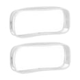 thumbnail image 1 of 2 Pack - Transparent Zipper Pouch - Portable Cosmetic & Stationery Storage Bag Large Capacity organizer Soft Material Multi-Purpose, JKODE, 1 of 8