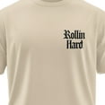 thumbnail image 3 of Rollin Hard Old Style Graphic T-Shirt (3X-Large, Sand), 3 of 4