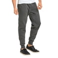 thumbnail image 3 of 2 Pack Men's Fleece Jogger Heavyweight Sweatpants Cotton Drawstring and Pockets S-3XL Regular Big & Tall Casual Elastic Waist Menswear Thermal Trouser, 3 of 5